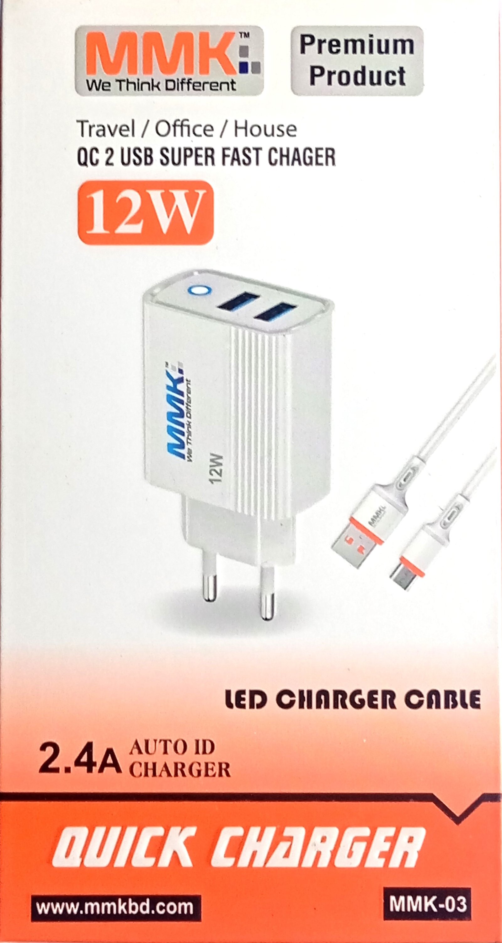 MMK-03 12W Quick Charger